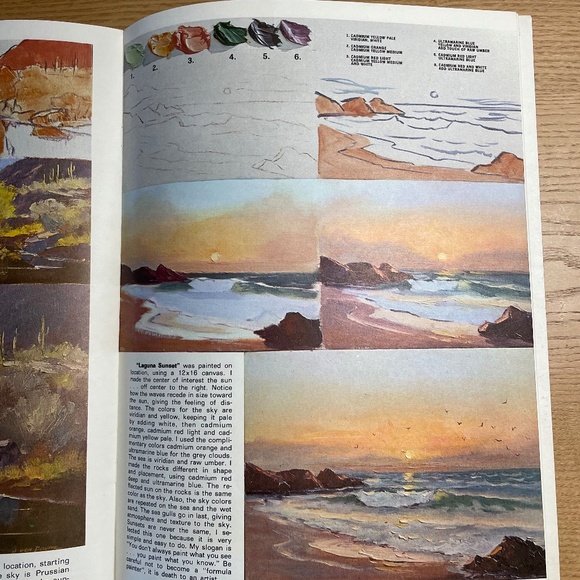 Red Barns & Other Scenes Dewitz Walter T Foster #111 Vtg Art Instruction Book - Picture 6 of 10